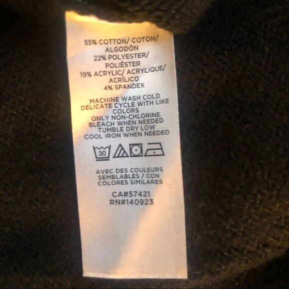 LOFT SWEATER, Black, LP - Picture 6 of 6